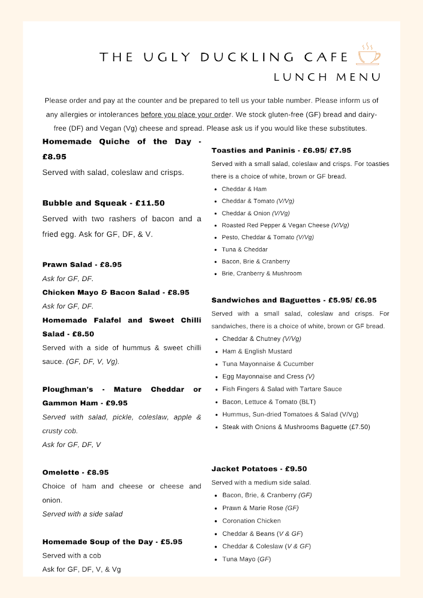 The Ugly Duckling Cafe - 1