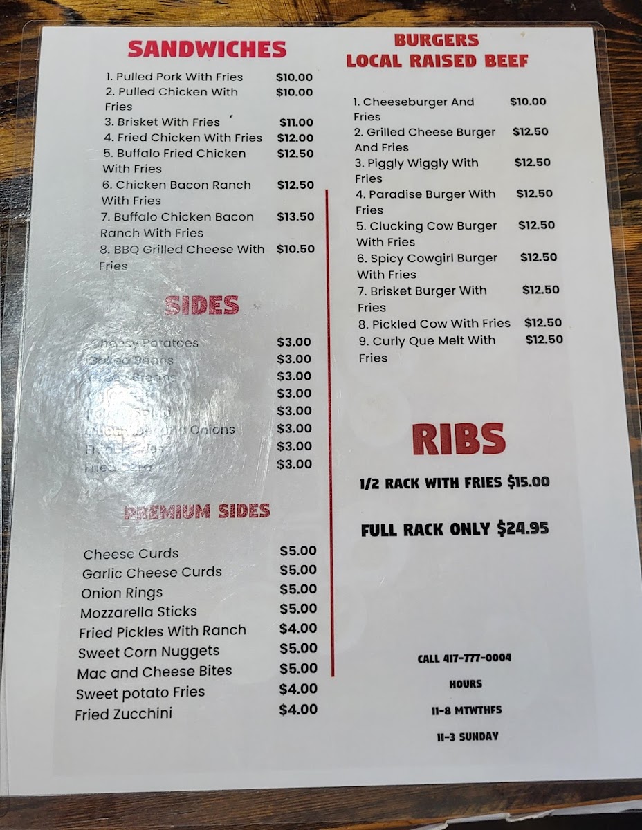 Curly Que BarBQue - 3