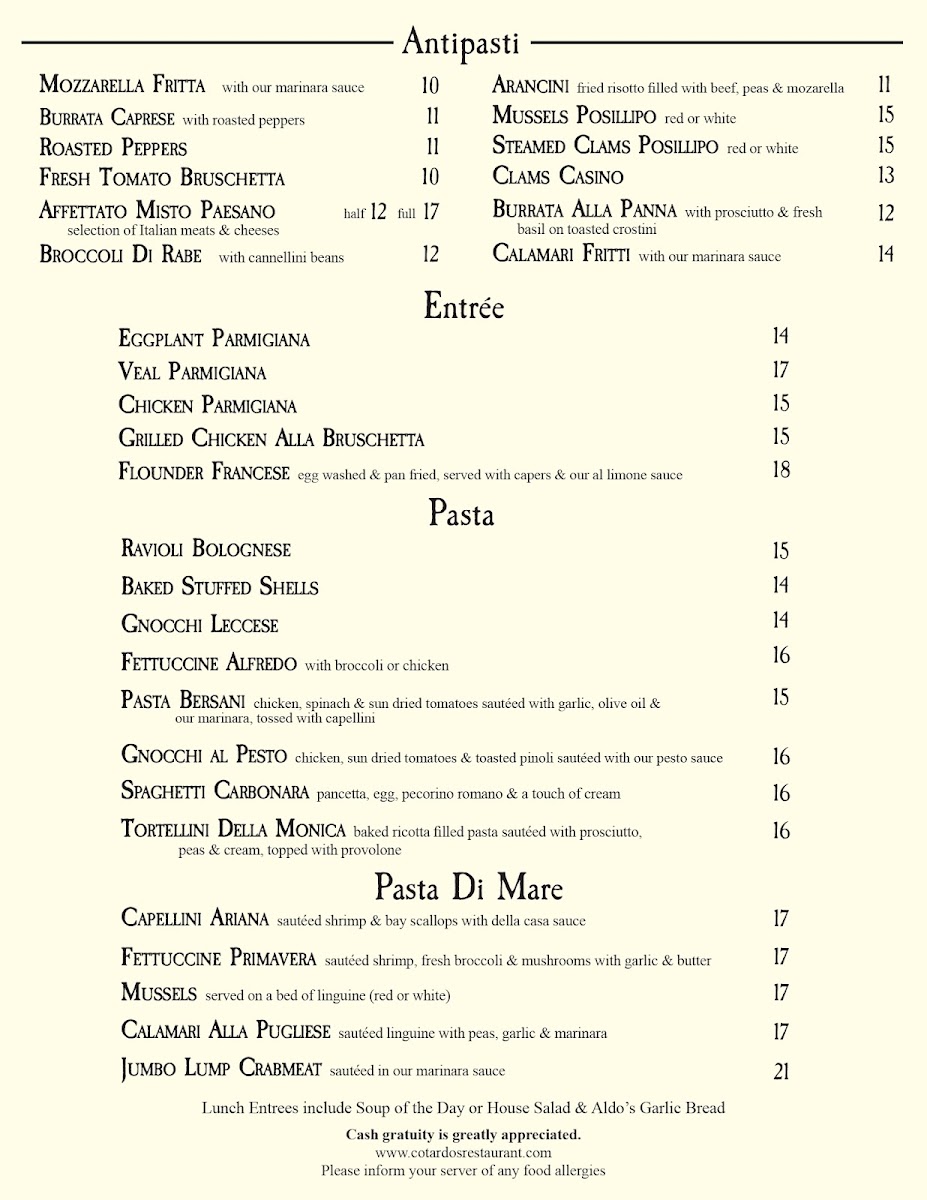 Cotardo's Ristorante Italiano - 4