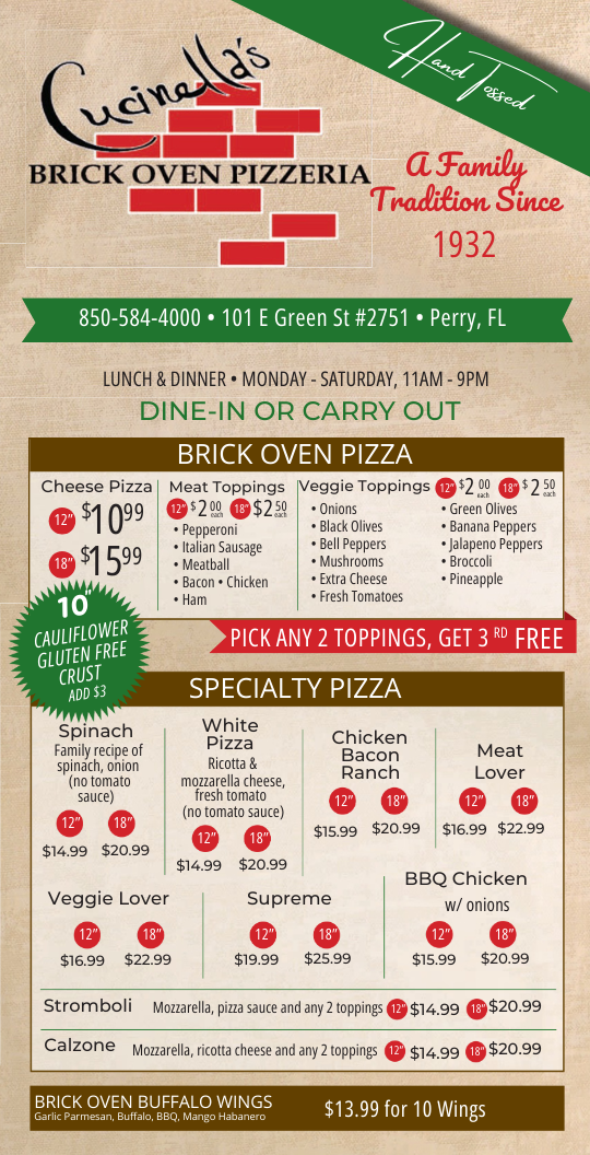 Cucinella's Brick Oven of Perry - 1