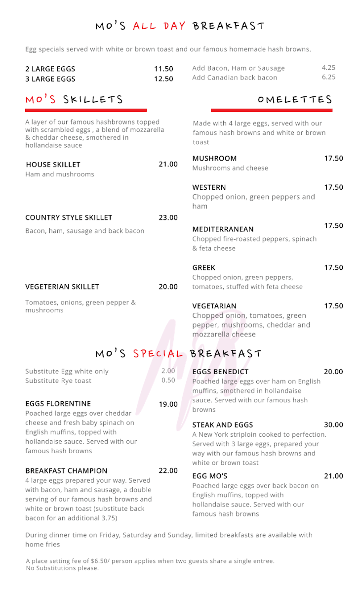 Mo's Family Restaurant - 10