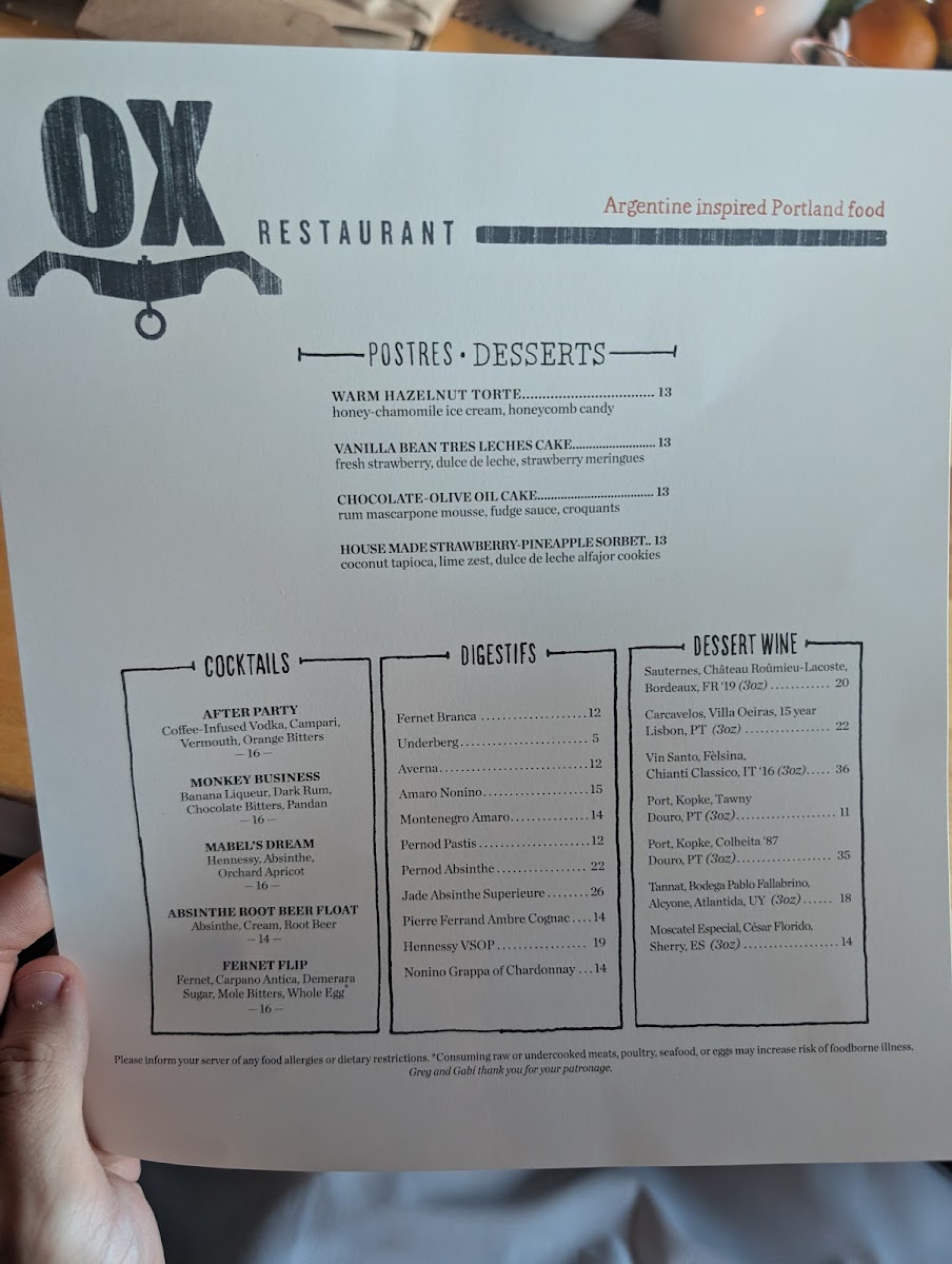 OX Restaurant - 9