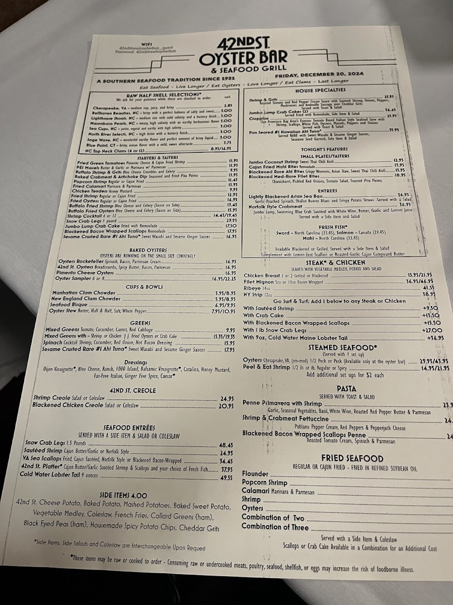 42nd Street Oyster Bar - 1