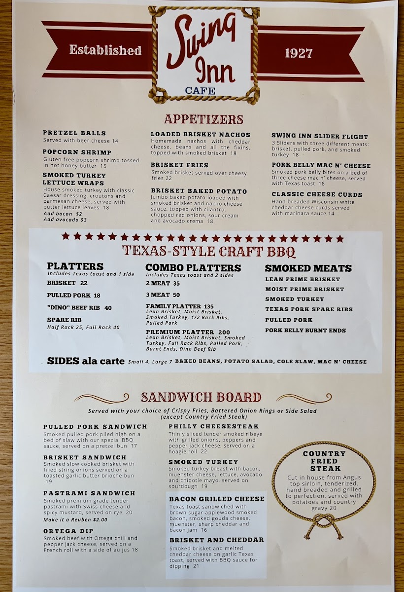 Swing Inn Cafe & BBQ - 6