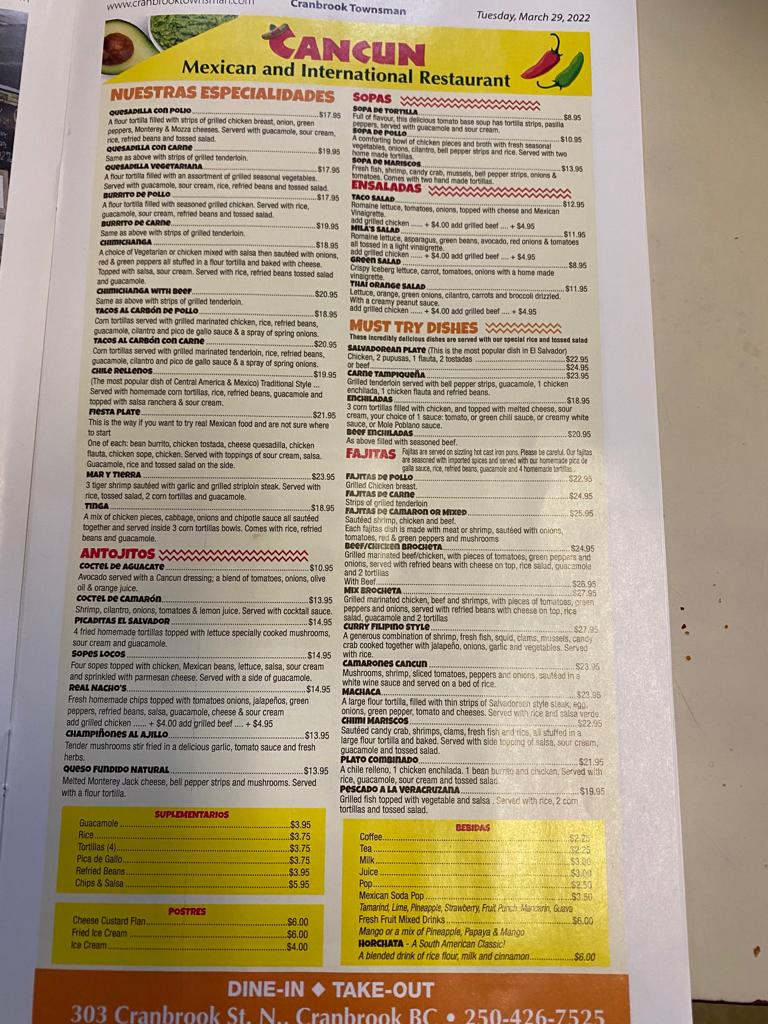 Cancun Mexican and International Restaurant - 2