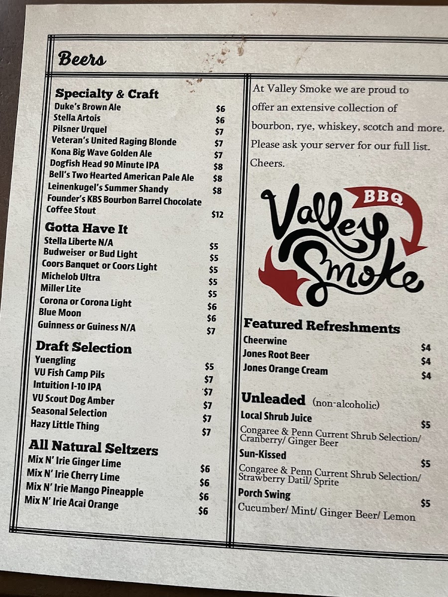 Valley Smoke Restaurant - 1