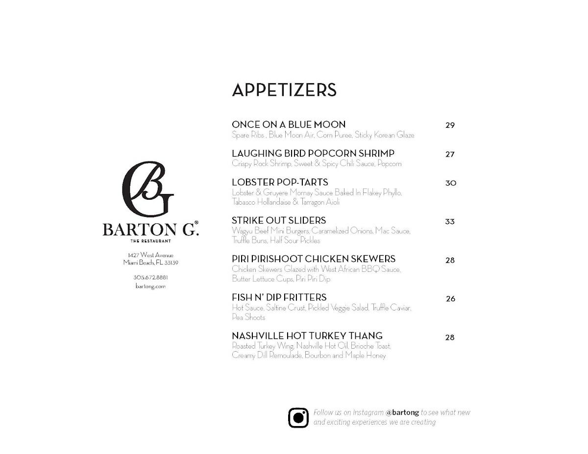 Barton G. The Restaurant Miami Beach - 7