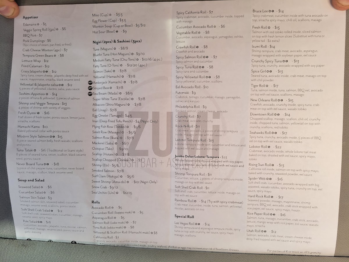 Izumi Sushi & Asian Bistro - 3