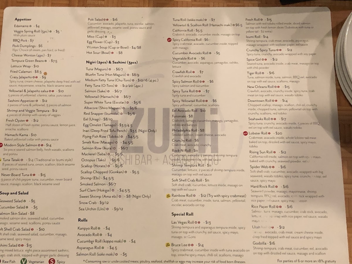 Izumi Sushi & Asian Bistro - 9