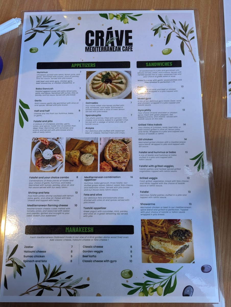 Crave Mediterranean Cafe - 6