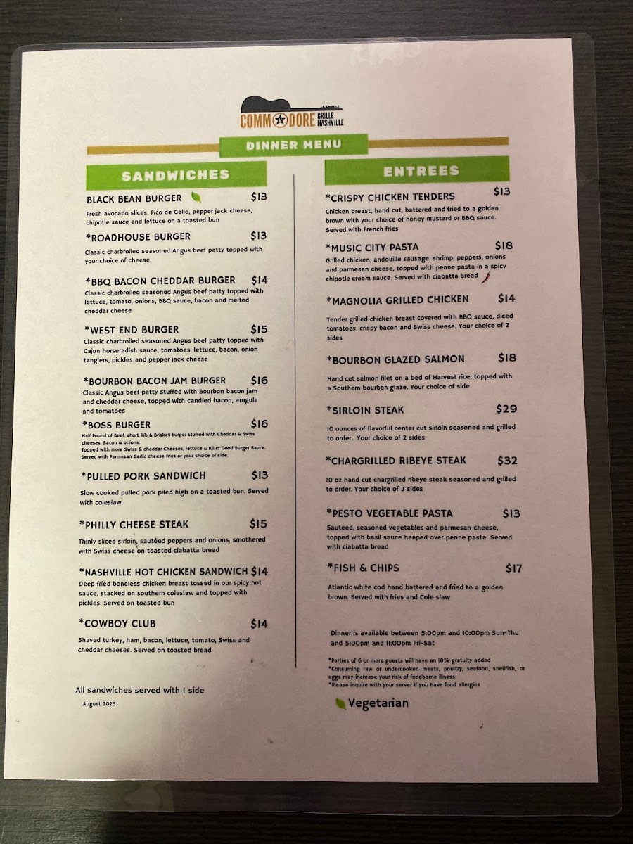 Commodore Grille - 5