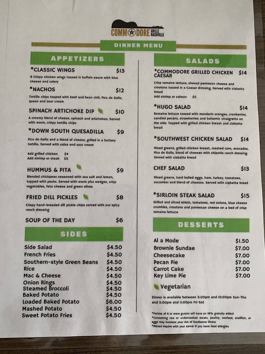 Commodore Grille - 6