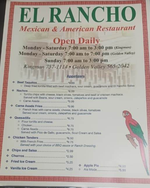 El Rancho Restaurant - 1