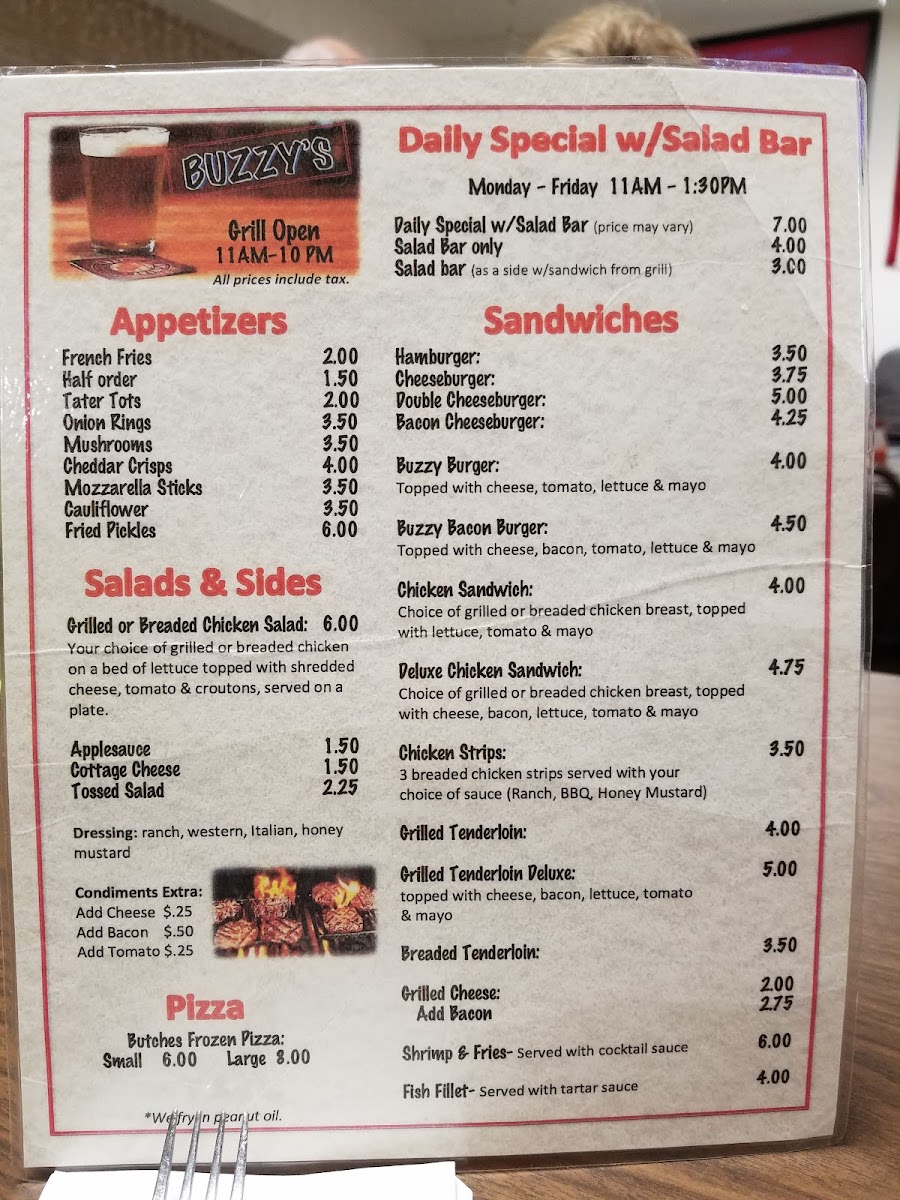 Buzzy's - 4