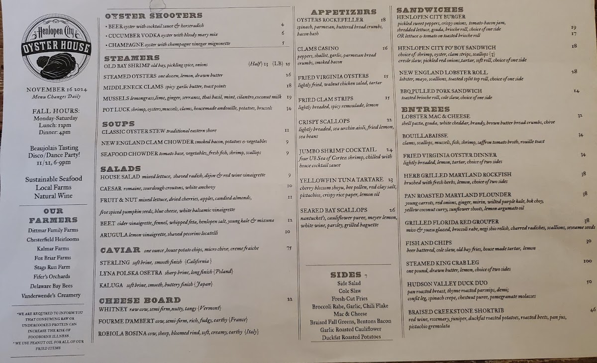 Henlopen City Oyster House - 4