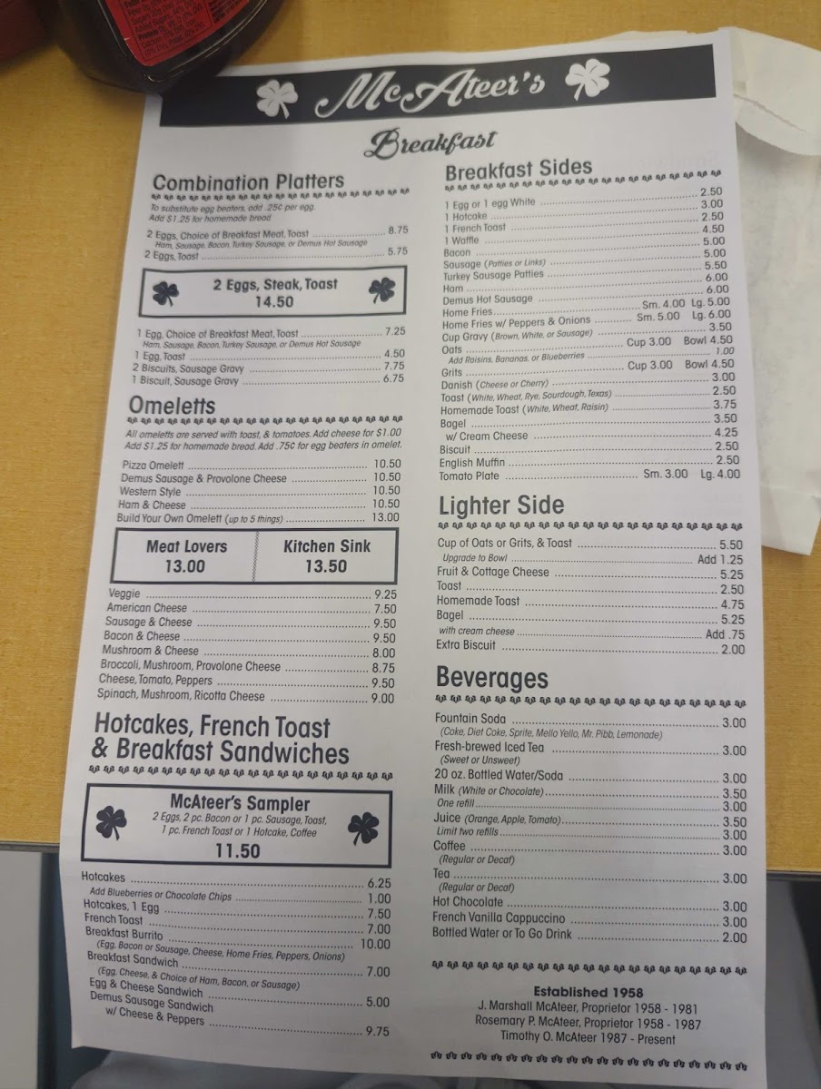 McAteer's Restaurant - 3