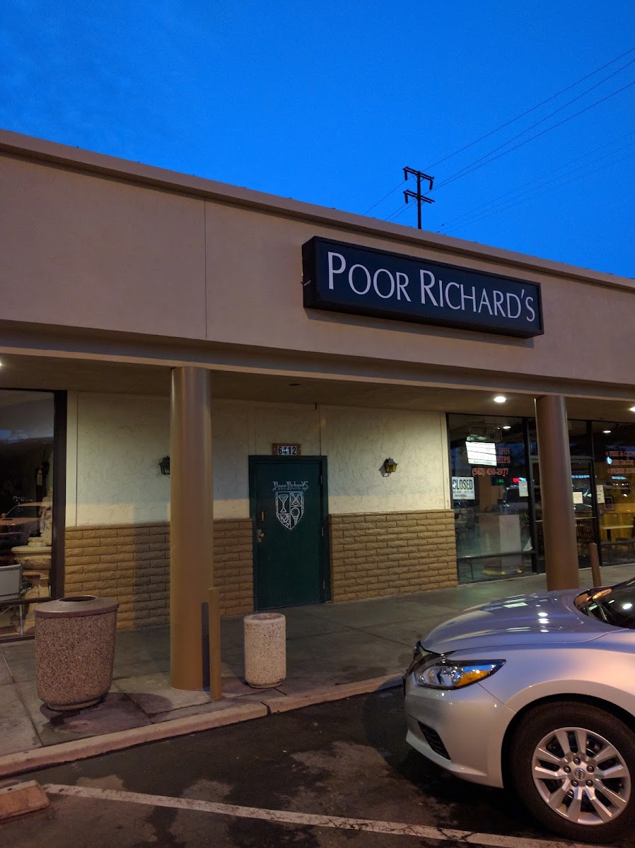 Poor Richard's Cocktails