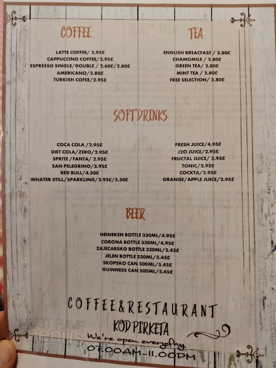 CAFE&RESTAURANT KOD PIRKETA - 5