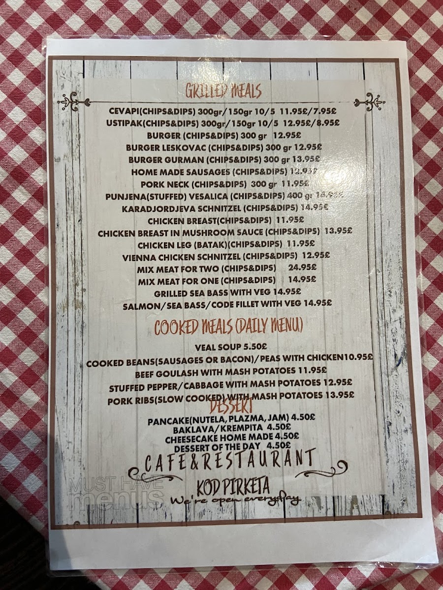CAFE&RESTAURANT KOD PIRKETA - 6