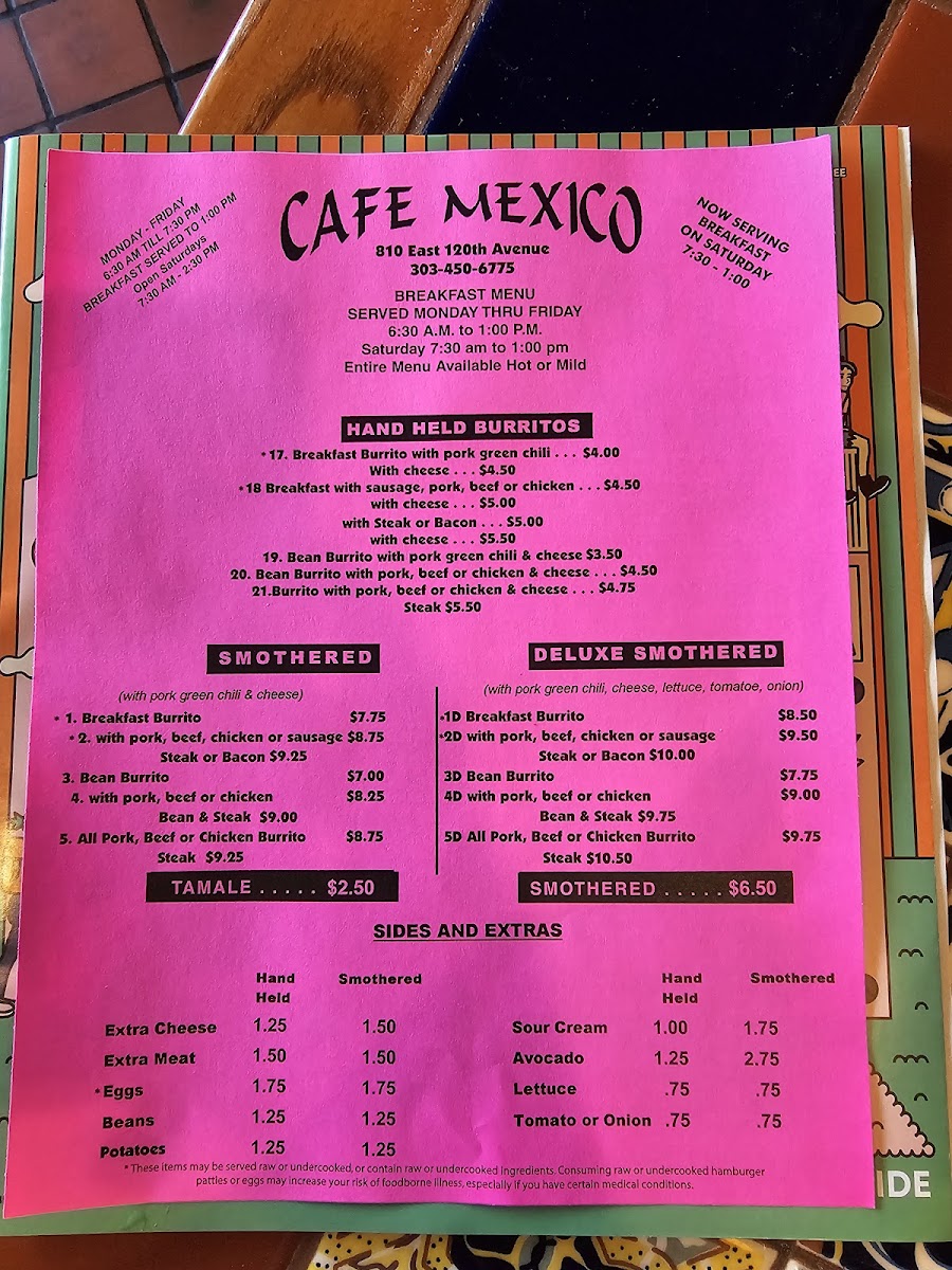 Cafe Mexico - 1