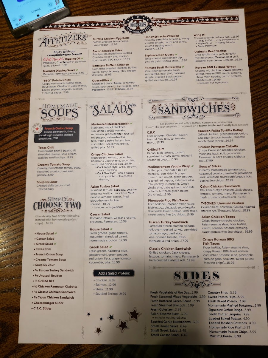 T-BONES Great American Eatery - 2