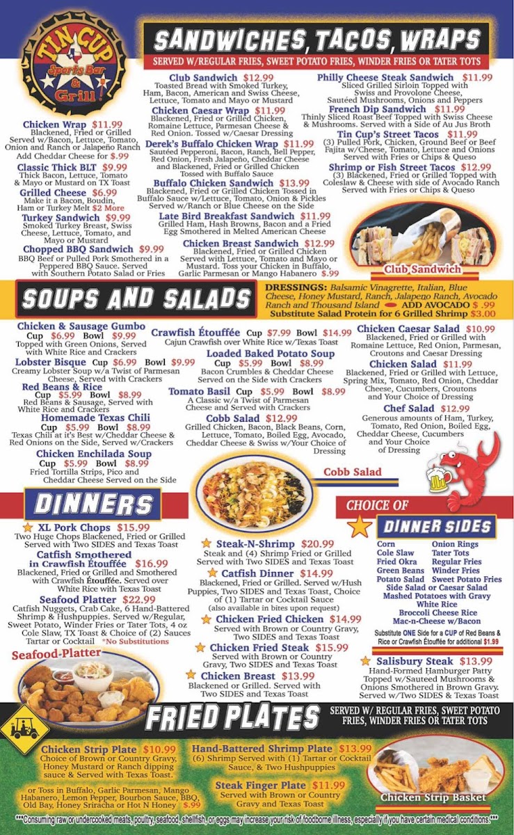 Tin Cup Sports Bar & Grill - 2