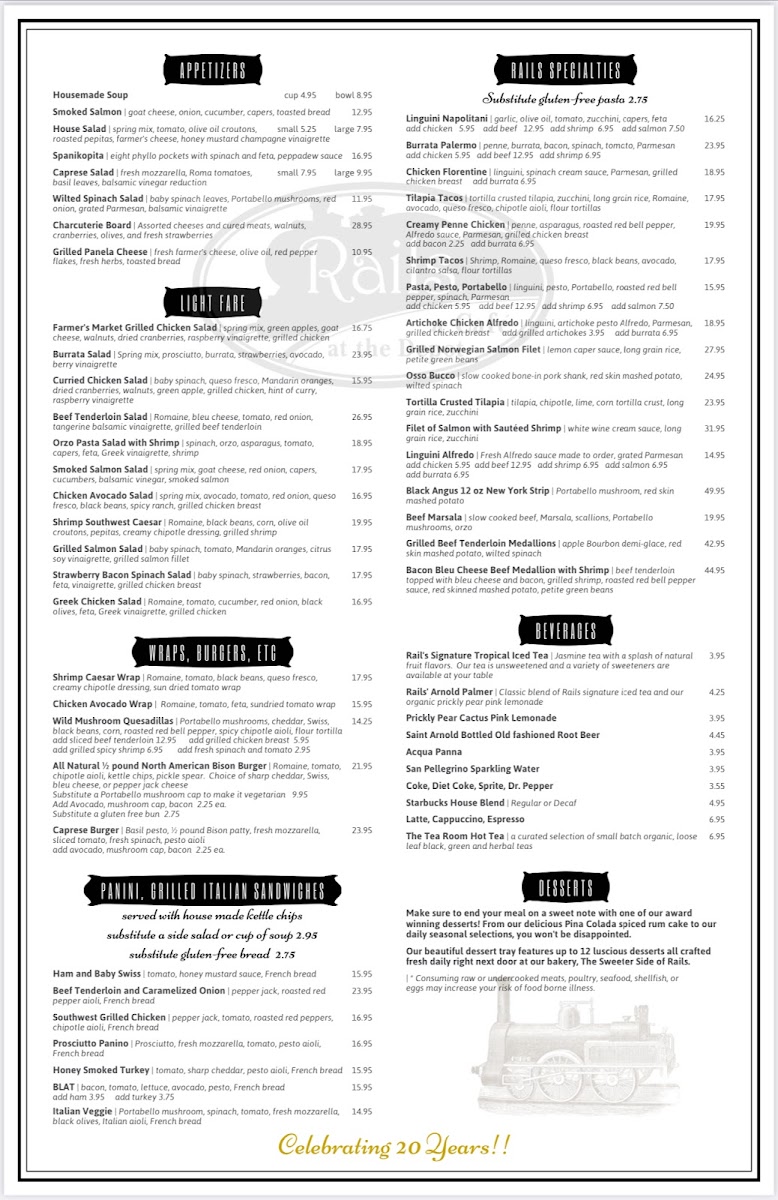 Rails A Cafe At the Depot - 1