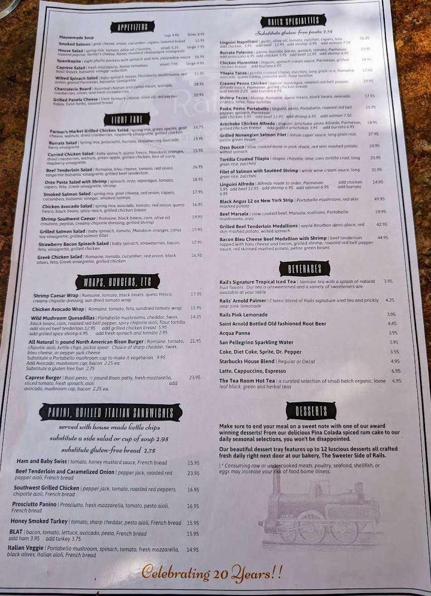 Rails A Cafe At the Depot - 2