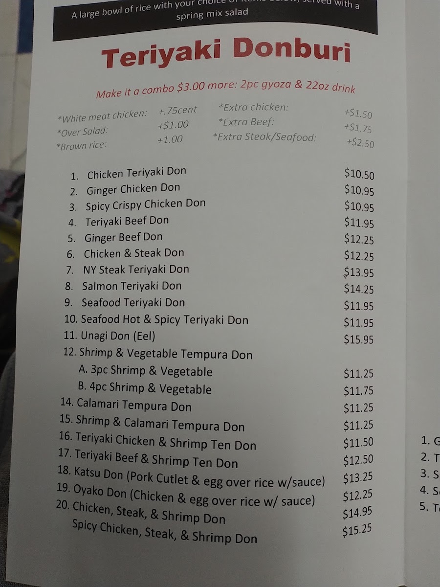 Teriyaki Don - 10