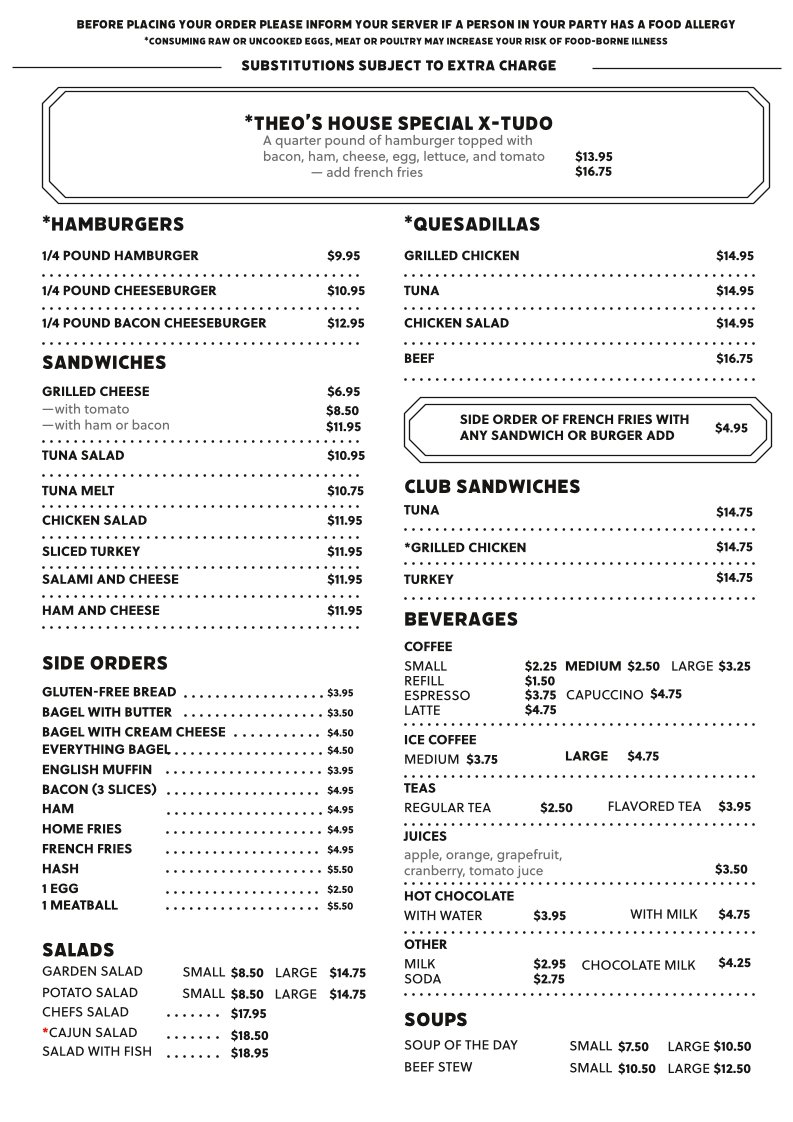 Theo's Cozy Corner Restaurant - 3