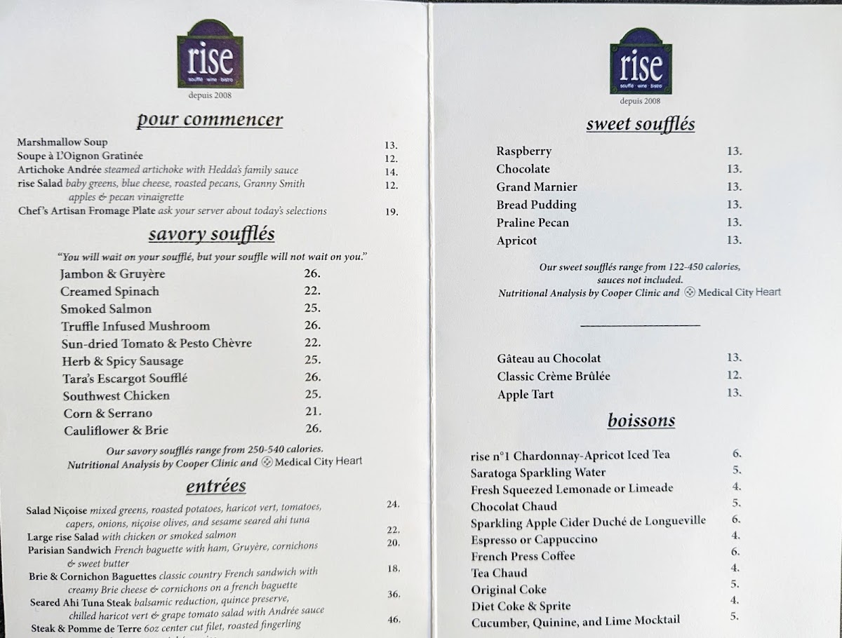 rise soufflé - Dallas - 2