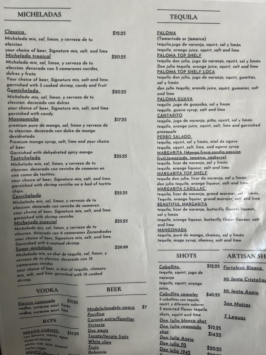 Las Micheladas Bar & Grill - 1