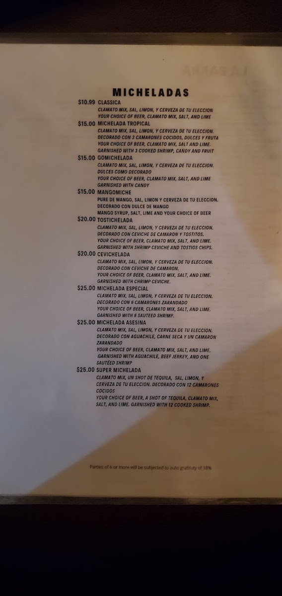 Las Micheladas Bar & Grill - 5