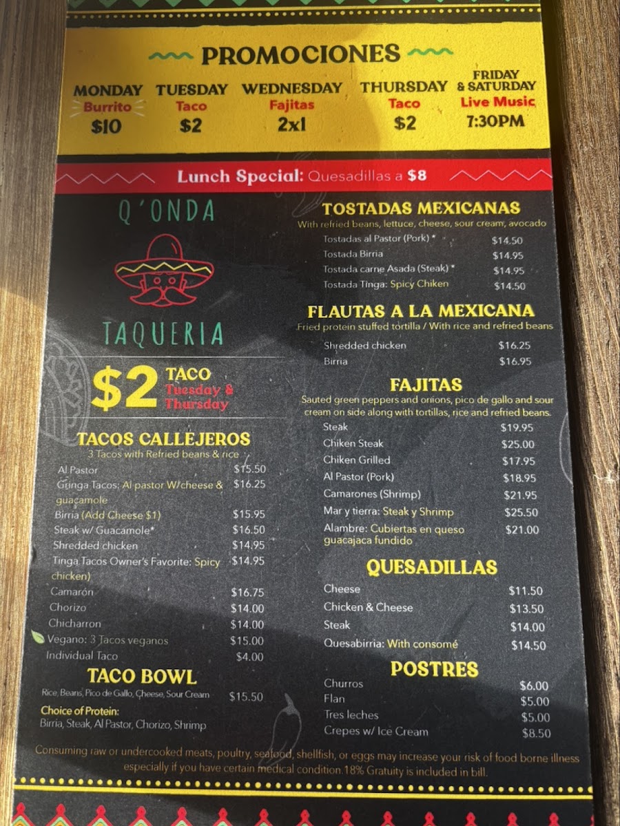 Q'Onda Taqueria - 3