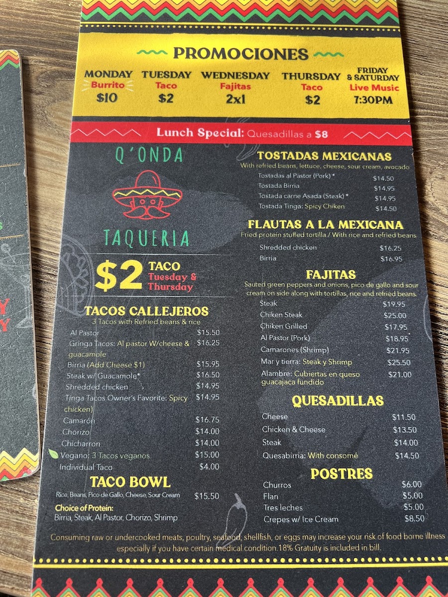 Q'Onda Taqueria - 4