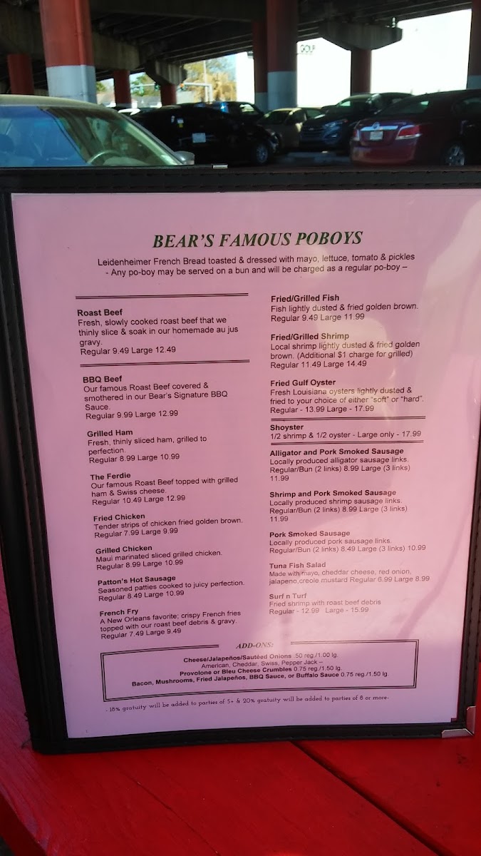 Bears PoBoys - 9