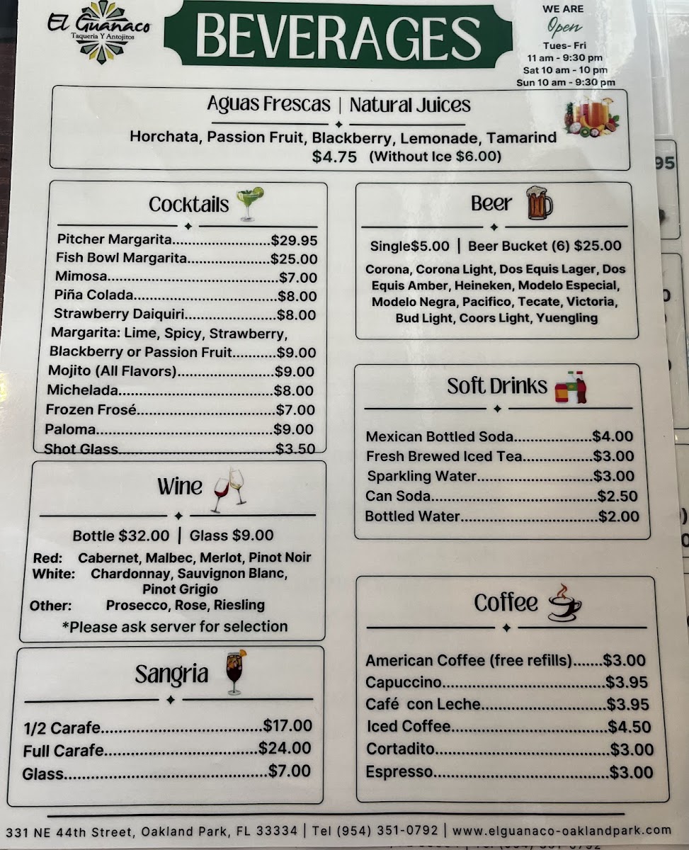 El Guanaco Taqueria Y Antojitos - 1