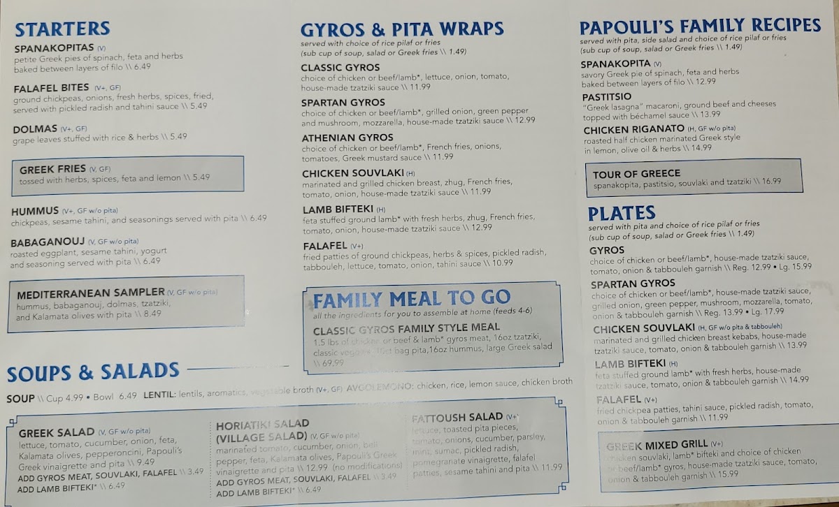 Papouli's Mediterranean Cafe and Market - 1