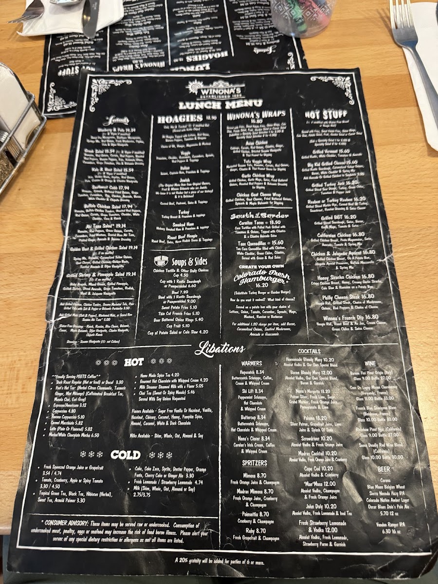 Winona's Restaurant and Bakery - 1