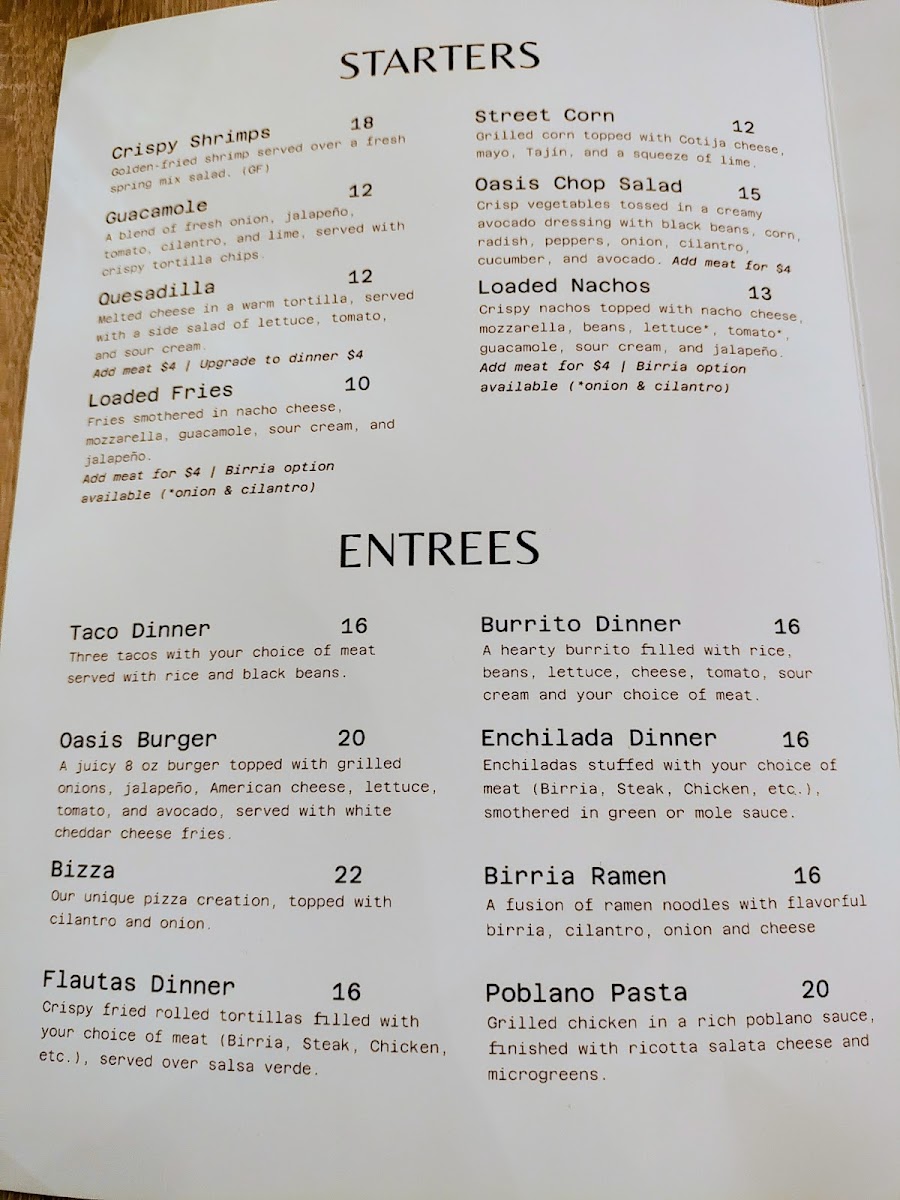 Oasis Mexican Kitchen & Bar - 2