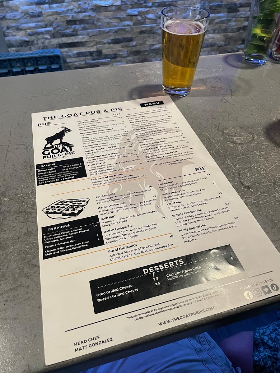 The GOAT Pub & Pie - 1