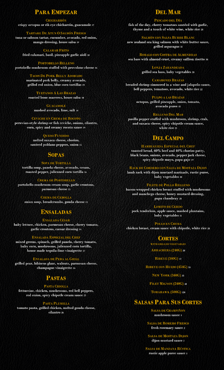 Brazas Cocina Latinoamericana - 1