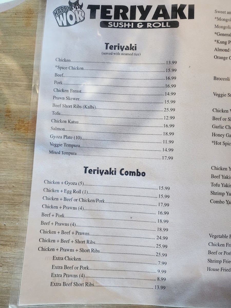 Happy Wok Teriyaki - 6
