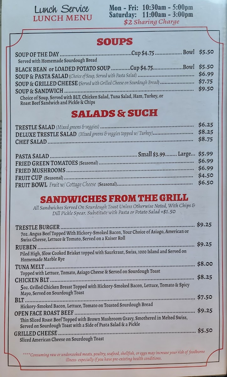 Trestle Restaurant - 5