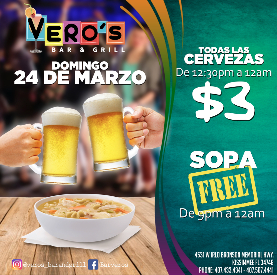 Vero’s Bar and Grill - 6