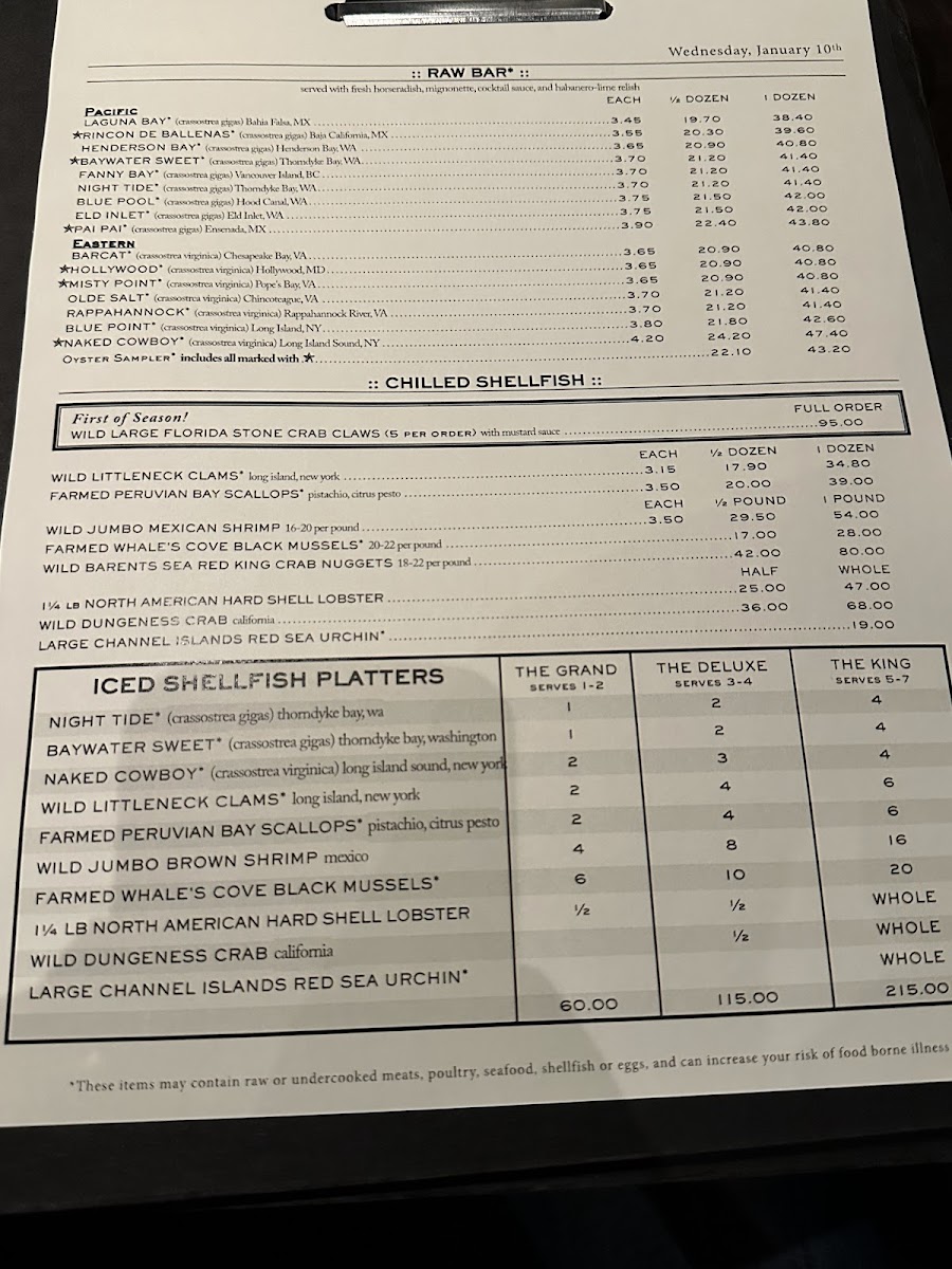 Water Grill Las Vegas - 10