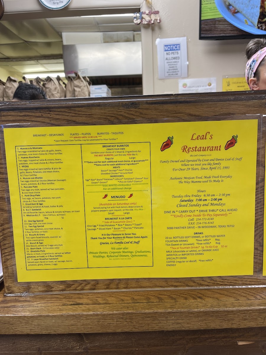 Leal's Mexican Restaurant - 1