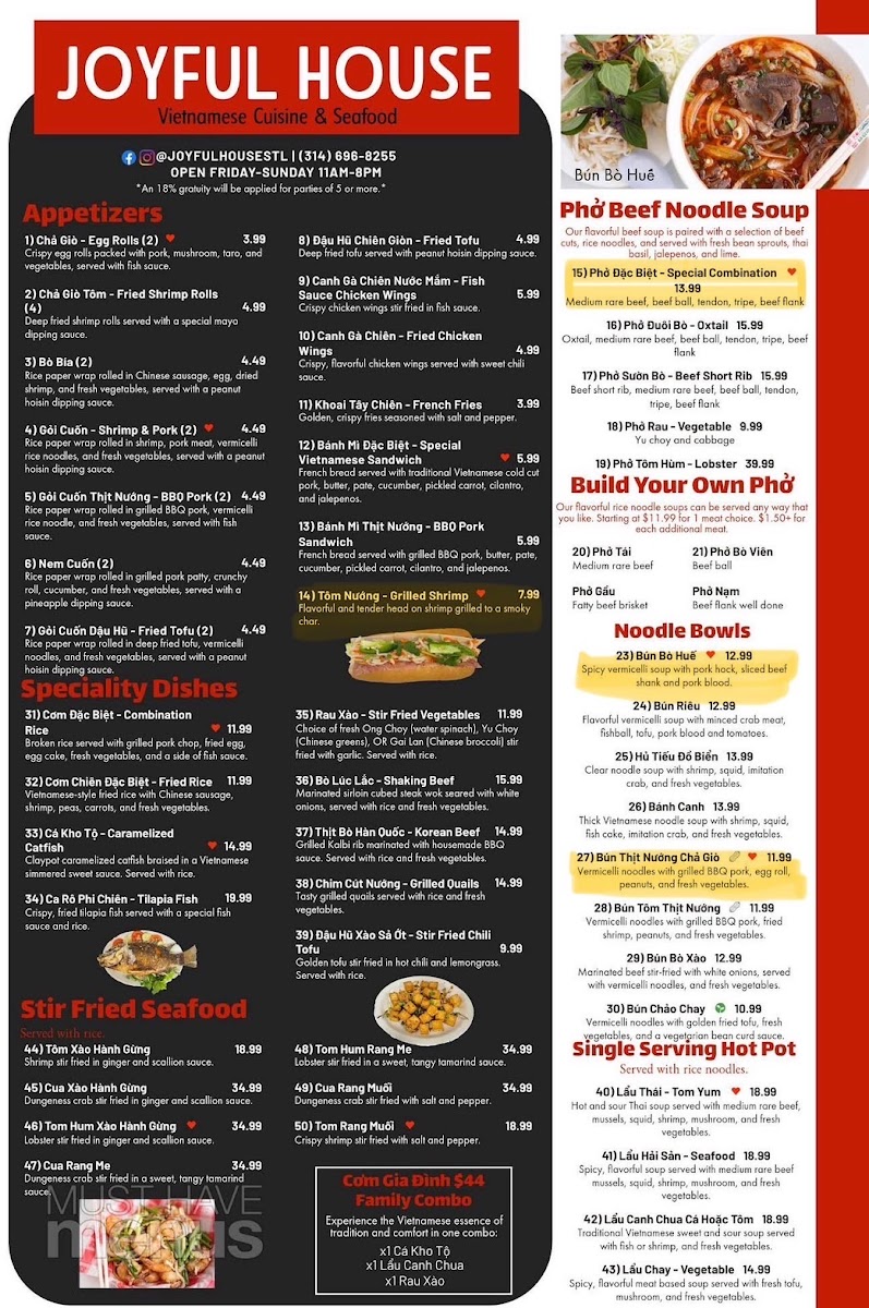 Joyful House Vietnamese Cuisine and Seafood - 3