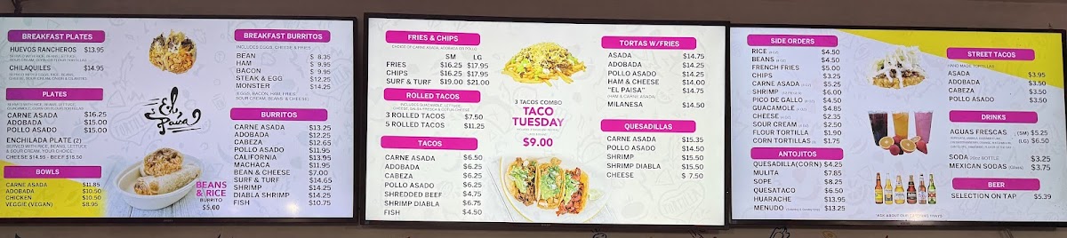 Tacos El Paisa - 1