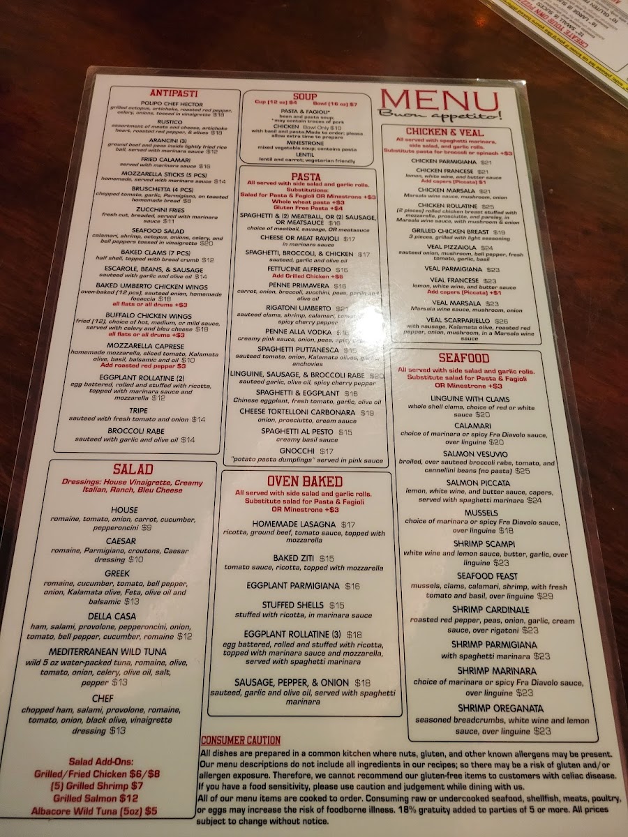 Umberto's of Long Island Restaurant & Pizza - 2